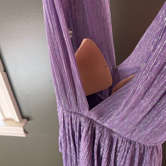 Sabina Musayev Skylar Gown in Light Purple, Size Small - Picture 3 of 6